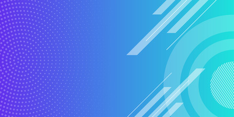 Naklejka premium Minimal geometric background. Dynamic shapes composition. Eps10 vector.