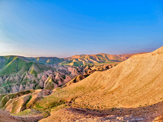 Spring in the Dead Sea. Israel.