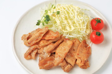 豚のしょうが焼き