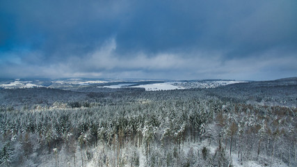 Landschaft von oben