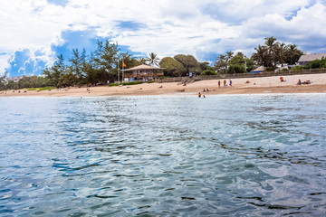 Fototapeta premium Plage de Saint-Pierre, île de la Réunion 
