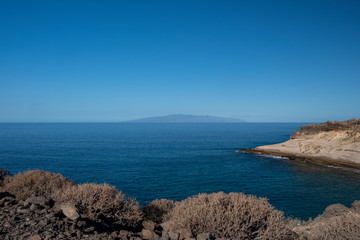 Coastline near Adeje, Ternerife, Spain