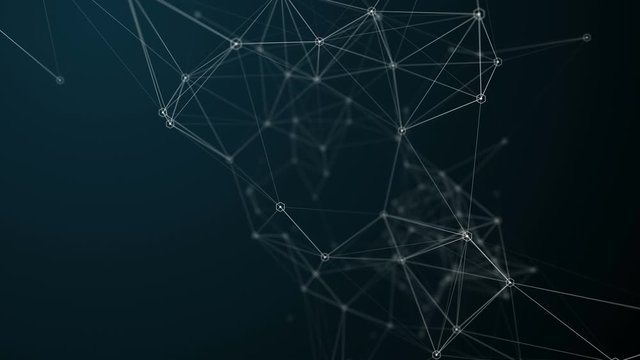 Futuristic technology abstract background. Beautiful plexus .