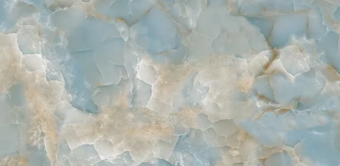 Papier Peint photo Marbre texture de marbre cristal coloré aqua onyx avec des couleurs glacées, fond de pierre de quartz poli, il peut être utilisé pour la décoration intérieure-extérieure de la maison et la surface des carreaux de céramique, papier peint.