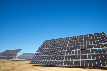 Photovoltaic panels view