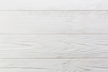 White painted rough wooden surface