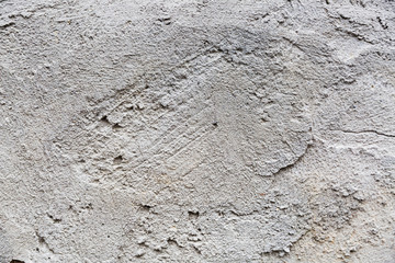 Coarse textured concrete wall