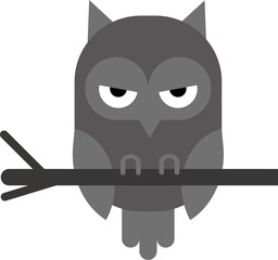 フクロウイラスト