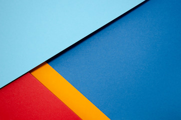 Colourful copy space minimal geometric shapes and lines