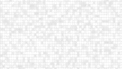 Dot white gray pattern gradient texture background. Abstract  technology big data digital background. 3d rendering.