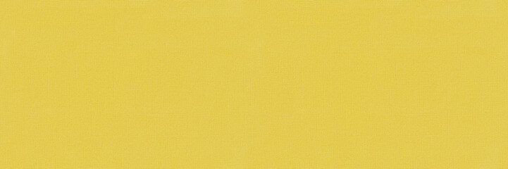 Yellow textured seamless long panoramic abstract background with copy space for text or image.