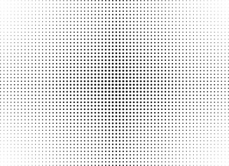 Abstract halftone dotted background. Futuristic grunge pattern, dot and circles.  Vector modern optical pop art texture for posters, sites, business cards, cover, postcards, labels, stickers layout.