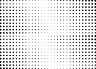 Abstract halftone dotted background. Monochrome grunge pattern with dot and circles.  Vector modern pop art texture for posters, sites, business cards, cover, postcards, labels, stickers layout.