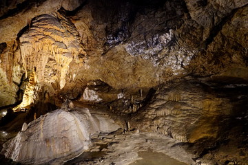 Demanova Cave of Freedom or Demänovská Cave of Liberty Discovered in 1921 and opened to the public in 1924, it is the most visited cave in Slovakia