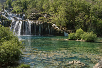 Fototapeta na wymiar Nationalpark Krka