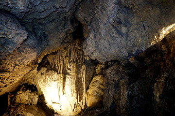 Demanova Cave of Freedom or Demänovská Cave of Liberty Discovered in 1921 and opened to the...
