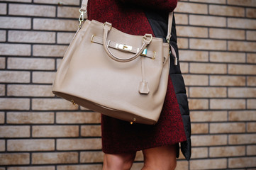 Women's leather bag