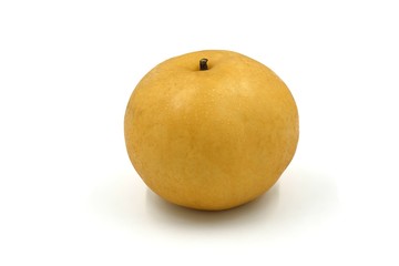 Barrow fruit or Chinese pear on white background