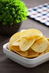 Bowl of potato chip