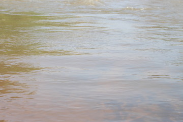 Background flow of mini water wave f