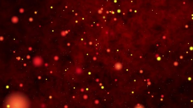 fire particular rad background 4K