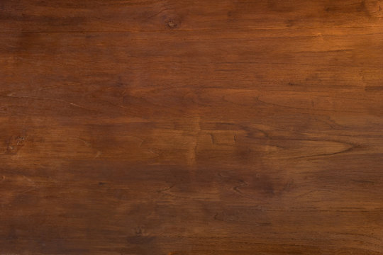 Brown wooden Board background Patterned surface.
