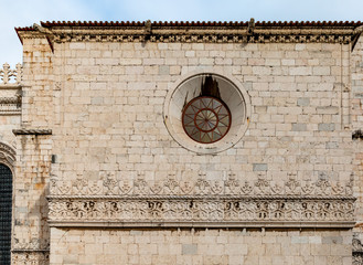 Detail of Mosteiro Dos Jeronimos, Belem, Lisbon, Portugal