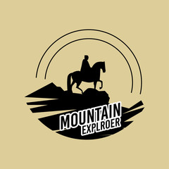 Mountain Explorer template Logo