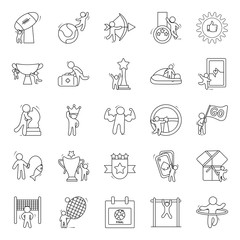  Sports Championship Doodle Icons Pack 
