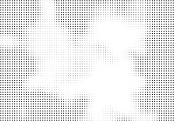Fototapeta premium Abstract halftone dotted background. Futuristic grunge pattern, dot, circles. Vector modern optical pop art texture for posters, sites, business cards, cover, labels mockup, vintage stickers layout.