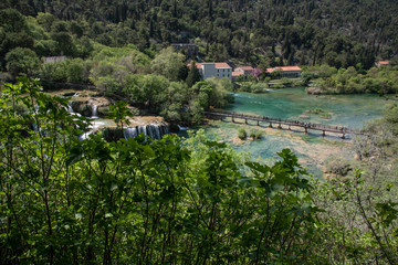 Fototapeta na wymiar Nationalpark Krka