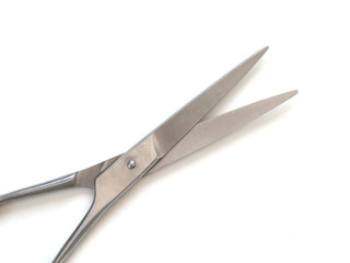 Professional hairdresser Scissors isolated on white background