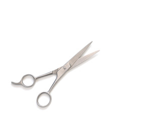 Professional hairdresser Scissors isolated on white background