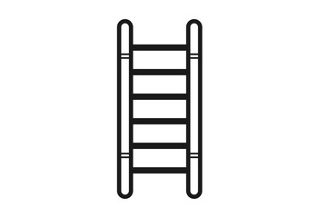 icon of the ladder. raster illustration