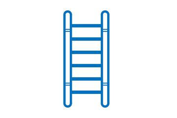 icon of the ladder. raster illustration