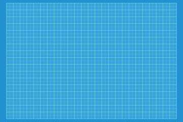 Blueprint Graphic Lined Paper Background Texture. 3d Rendering