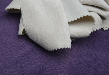 close-up of colorful fabric background