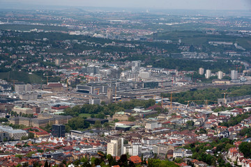 Blick über Stuttgart
