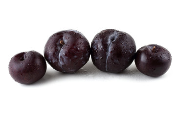 Group of plums