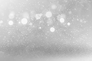 fantastic shining glitter lights defocused bokeh abstract background with sparks fly, festival mockup texture with blank space for your content