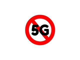 A indicator with 5G banned