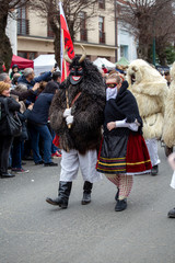 Busojaras (Buso-walking) an annual masquerade celebration of the Sokci ethnic group living in the town of Mohacs, Hungary.