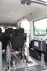 Krankentransport im Rettungswagen