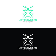 Professional deer logo,deer icon abstract vector logo or element design set. Best for identity and logotypes