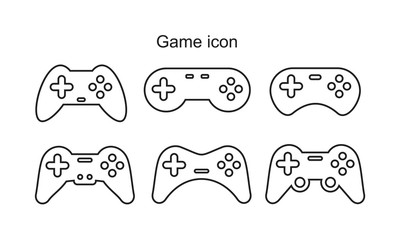 game icon symbol Flat vector illustration for graphic and web design.