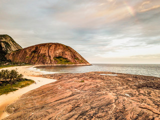Sunset in Itacoatiara, Niteroi.