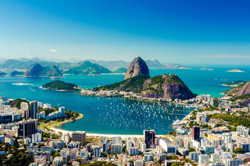 Landschaft von Rio de Janeiro.