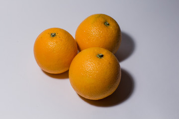 orange orange on a white background