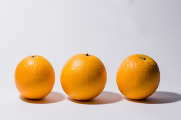 orange orange on a white background