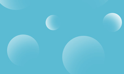 White circles gradient on blue abstract background. Modern graphic design element.